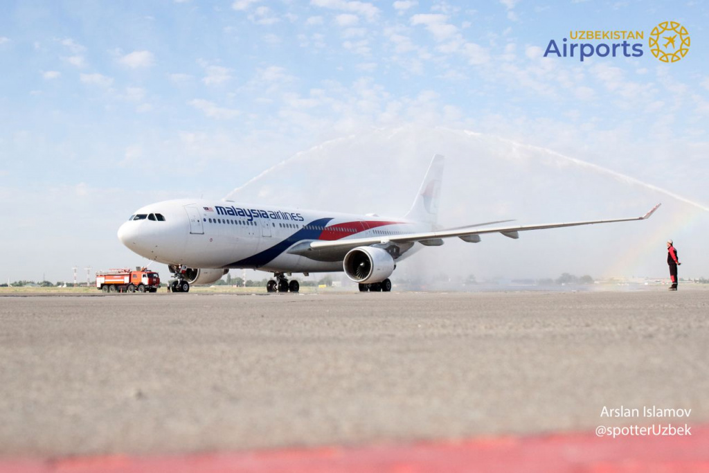 Malaysia Airlines возобновляет полеты из Куала-Лумпура в Ташкент