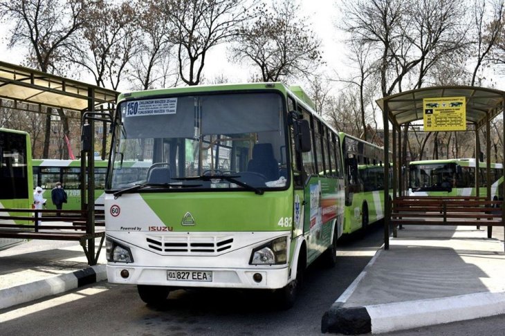 Ташкент автобус мерседес